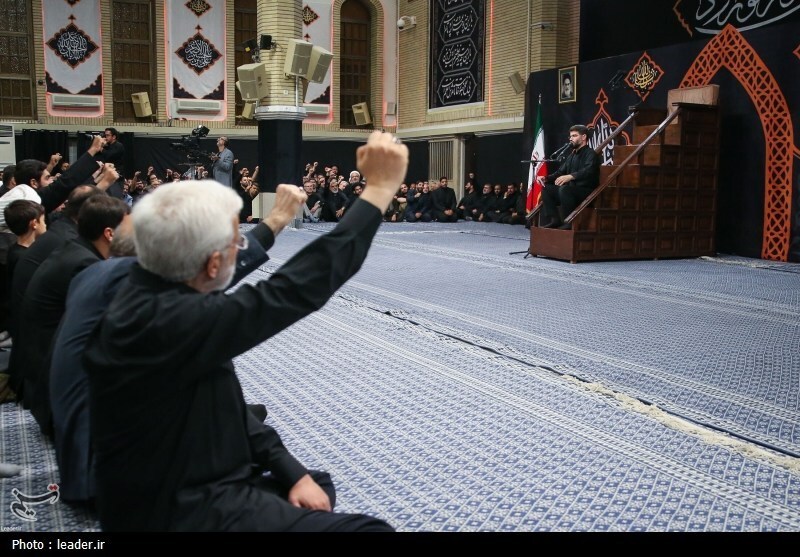 Stunning Photos: The First Night of Mourning for Imam Hussein (AS) at Imam Khomeini Hussainia