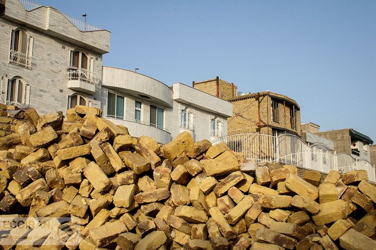 Reconstruction Begins for Damaged Buildings in Eastern Tehran
