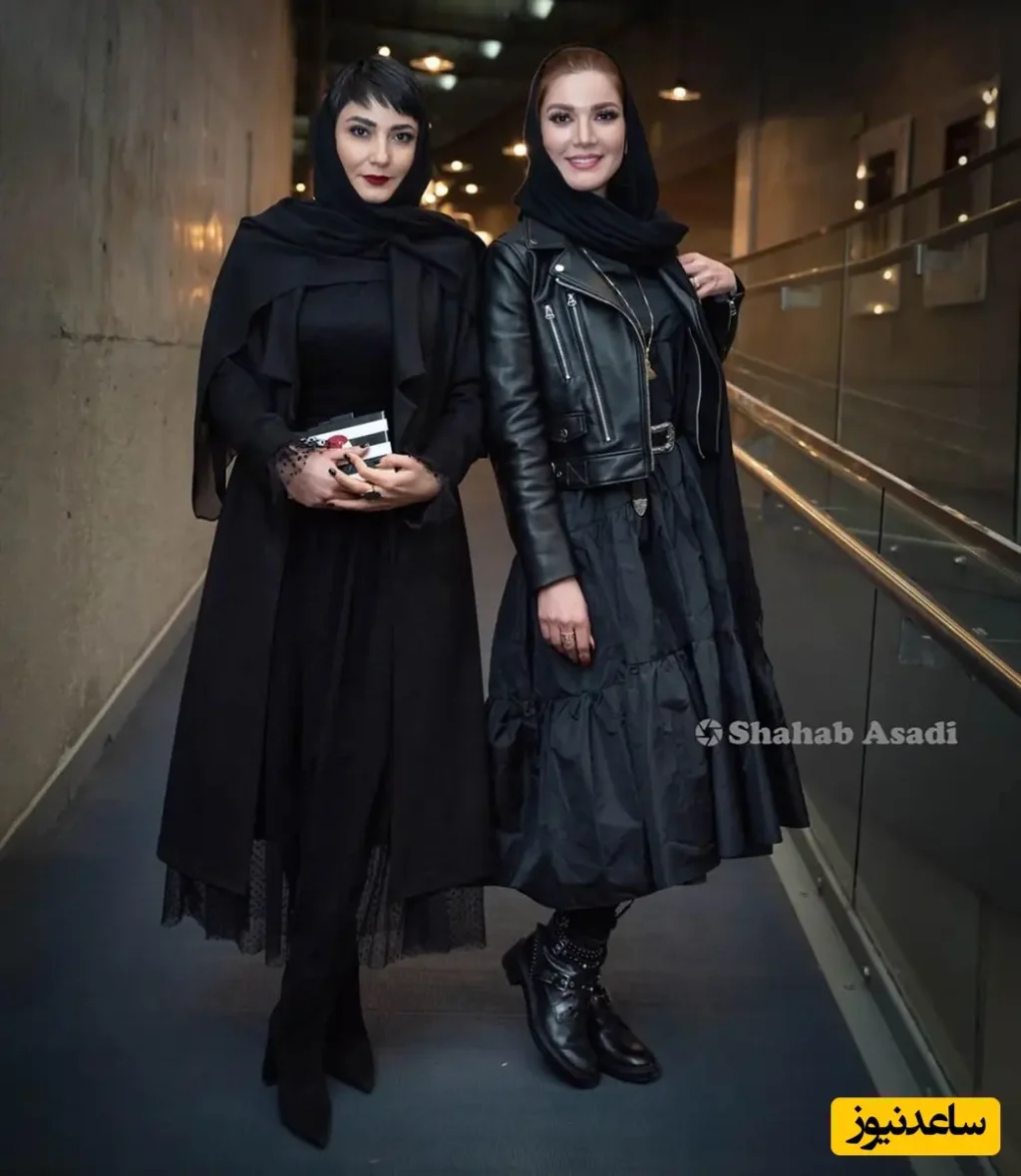 استایل گوتیک و پانک بازیگران زن ایرانی آزاده صمدی، متین ستوده، سمیرا حسنپور