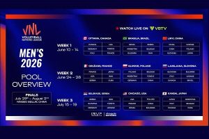 Iran's Volleyball Titans Chart Their Course: Nations Cup Schedule Drops, Brazil Awaits the First Serve!