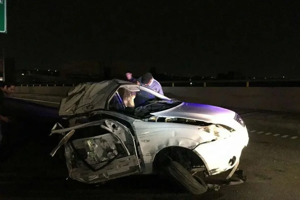 Devastating Tiba-Bus Collision on Shahroud Road