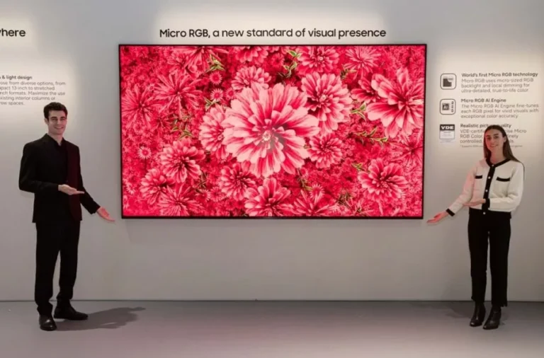Samsung Unleashes First Commercial Micro RGB TV: The Next Evolution in Displays