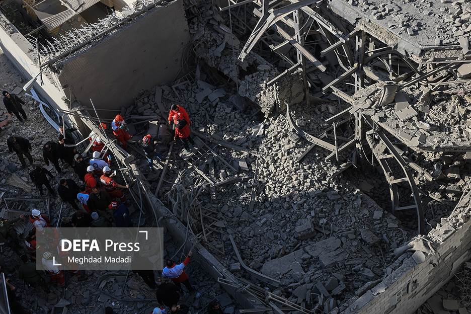 The Unwavering Spirit of Tehran: Resilience in 'Iran Street' Following Residential Damage