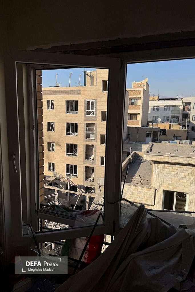 The Unwavering Spirit of Tehran: Resilience in 'Iran Street' Following Residential Damage