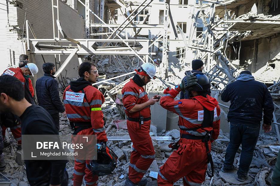 The Unwavering Spirit of Tehran: Resilience in 'Iran Street' Following Residential Damage