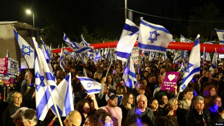 West Jerusalem's Bold Stand: Israelis Protest Against Strikes on Iran