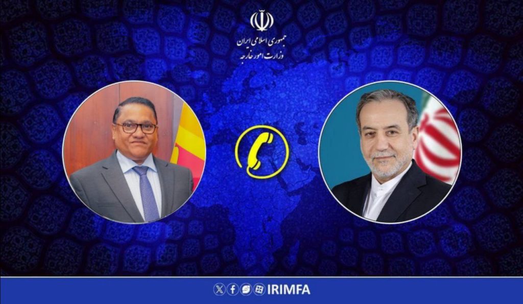 Elevating Ties: Iran and Sri Lanka's Foreign Ministers in Key Phone Dialogue