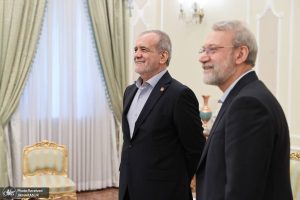 Pezeshkian's Profound Tribute in the Wake of Larijani's Martyrdom