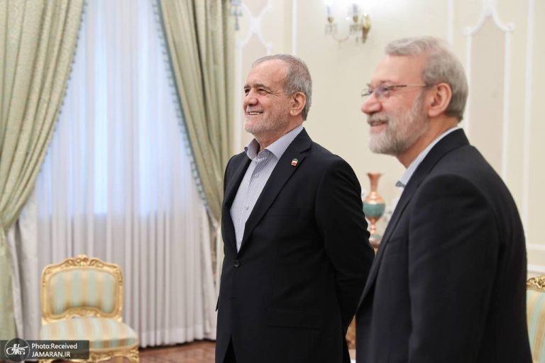 Pezeshkian's Profound Tribute in the Wake of Larijani's Martyrdom