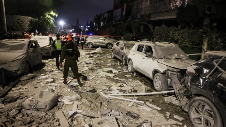 Tel Aviv Jolted: Missile Debris Injures Three