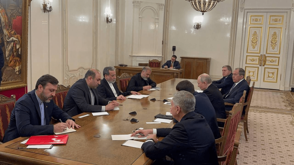 Iranian Official: Putin Talks Span Over 90 Minutes, Addressing Critical Conflicts and US/Israeli Aggression